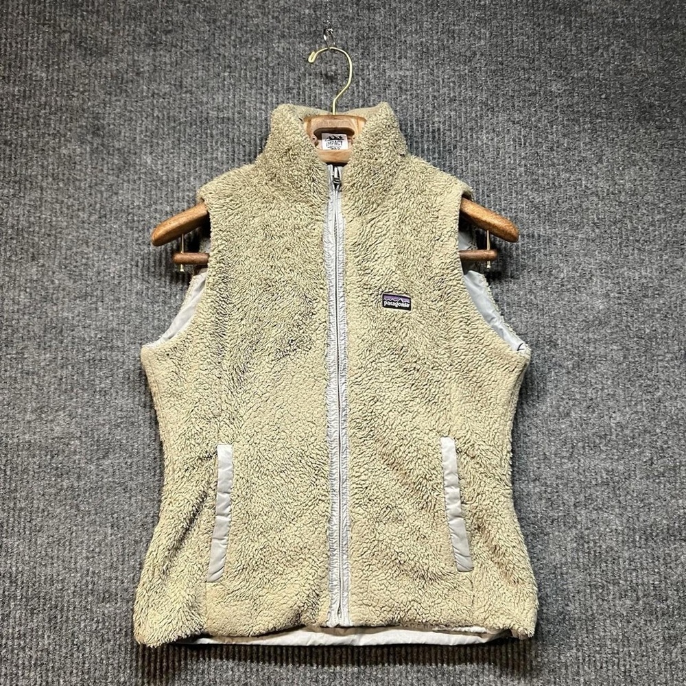 Patagonia Beige Fleece Vest